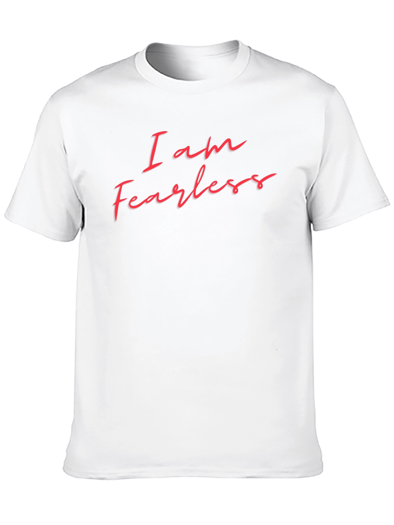 I Am Fearless Graphic Tee - Bold Statement Shirt