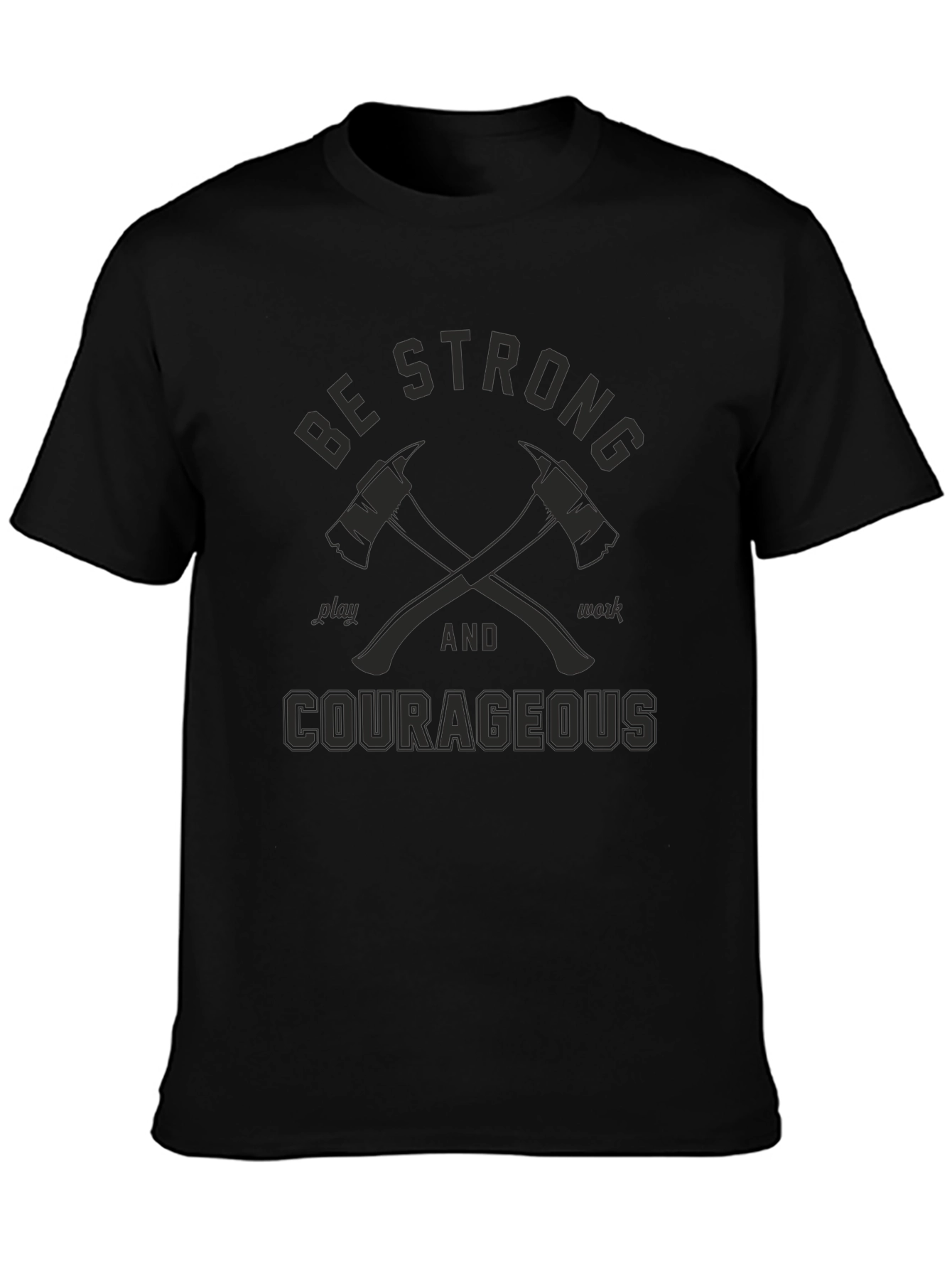 Be Strong Courageous Graphic Tee