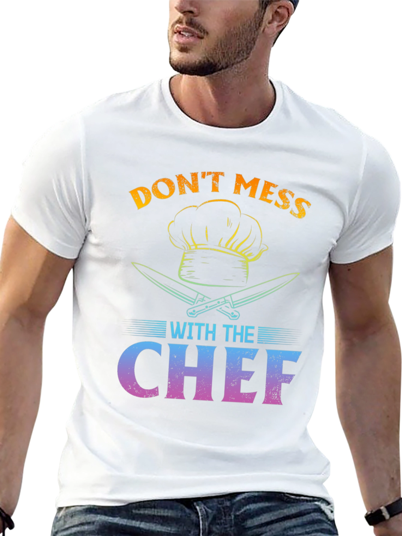 Dont Mess With The Chef Graphic T-Shirt