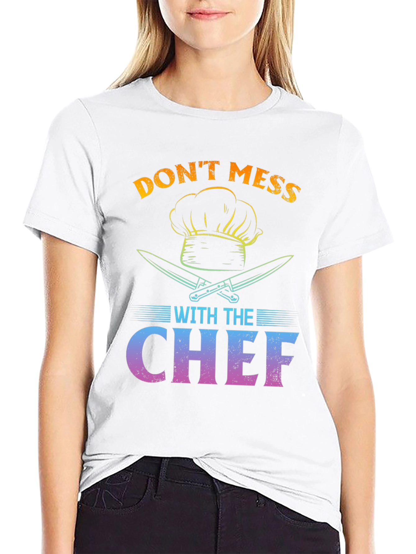 Dont Mess With The Chef Graphic T-Shirt