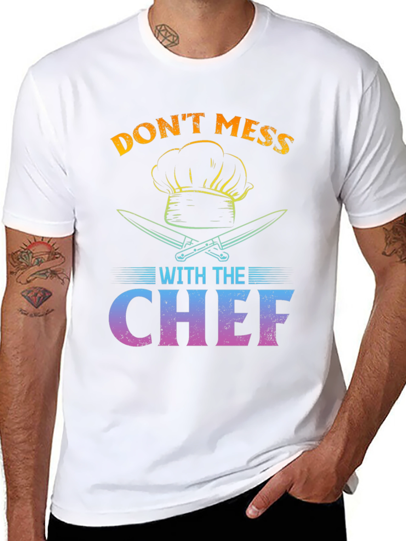 Dont Mess With The Chef Graphic T-Shirt