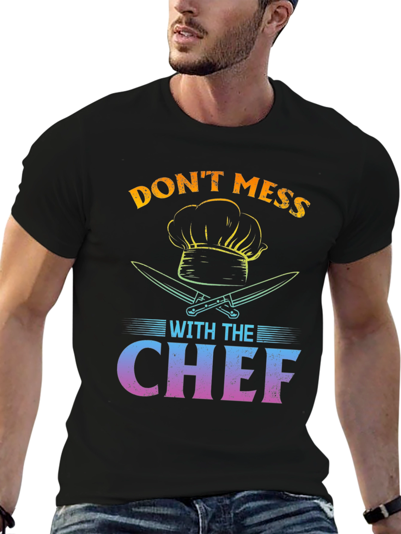 Dont Mess With The Chef Graphic T-Shirt