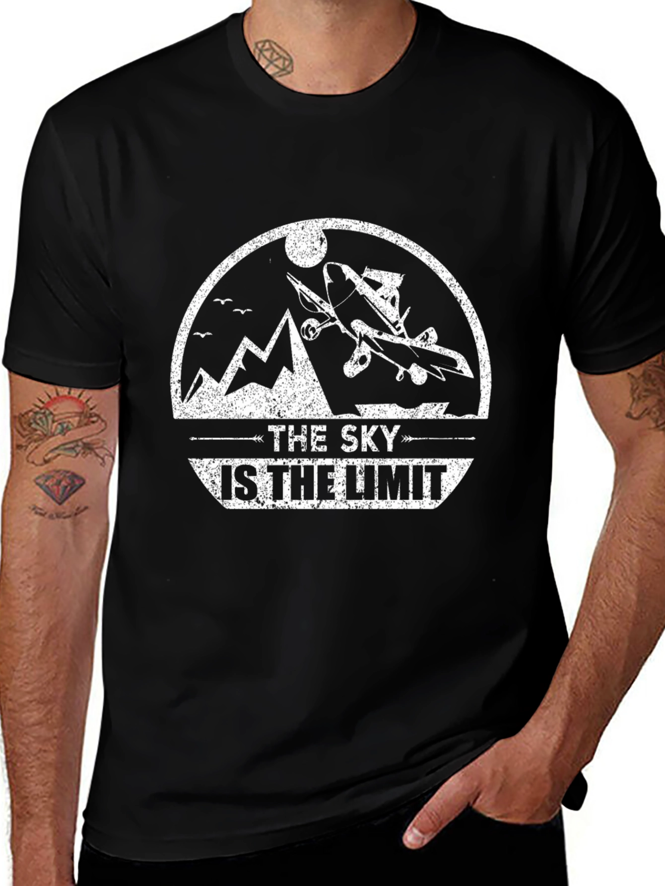 Skys the Limit Graphic Tee - Adventure Awaits