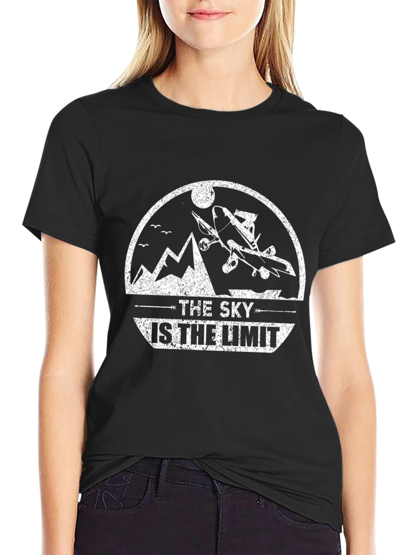 Skys the Limit Graphic Tee - Adventure Awaits