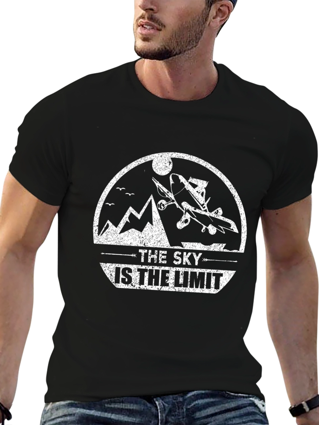Skys the Limit Graphic Tee - Adventure Awaits