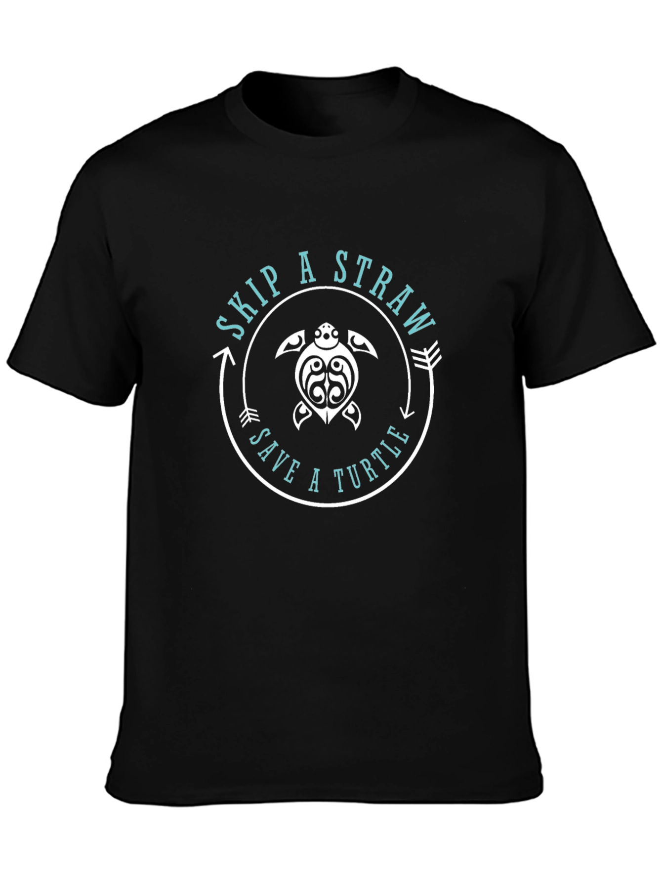 Skip A Straw Save A Turtle Graphic Tee