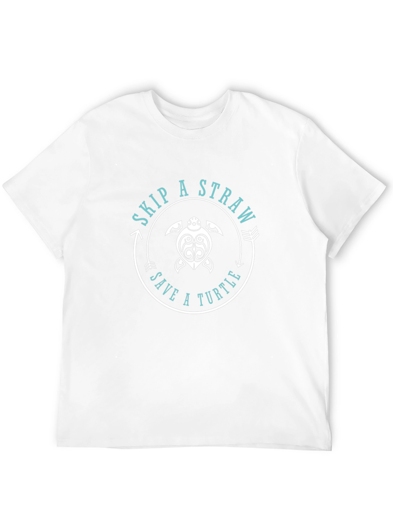 Skip A Straw Save A Turtle Graphic Tee