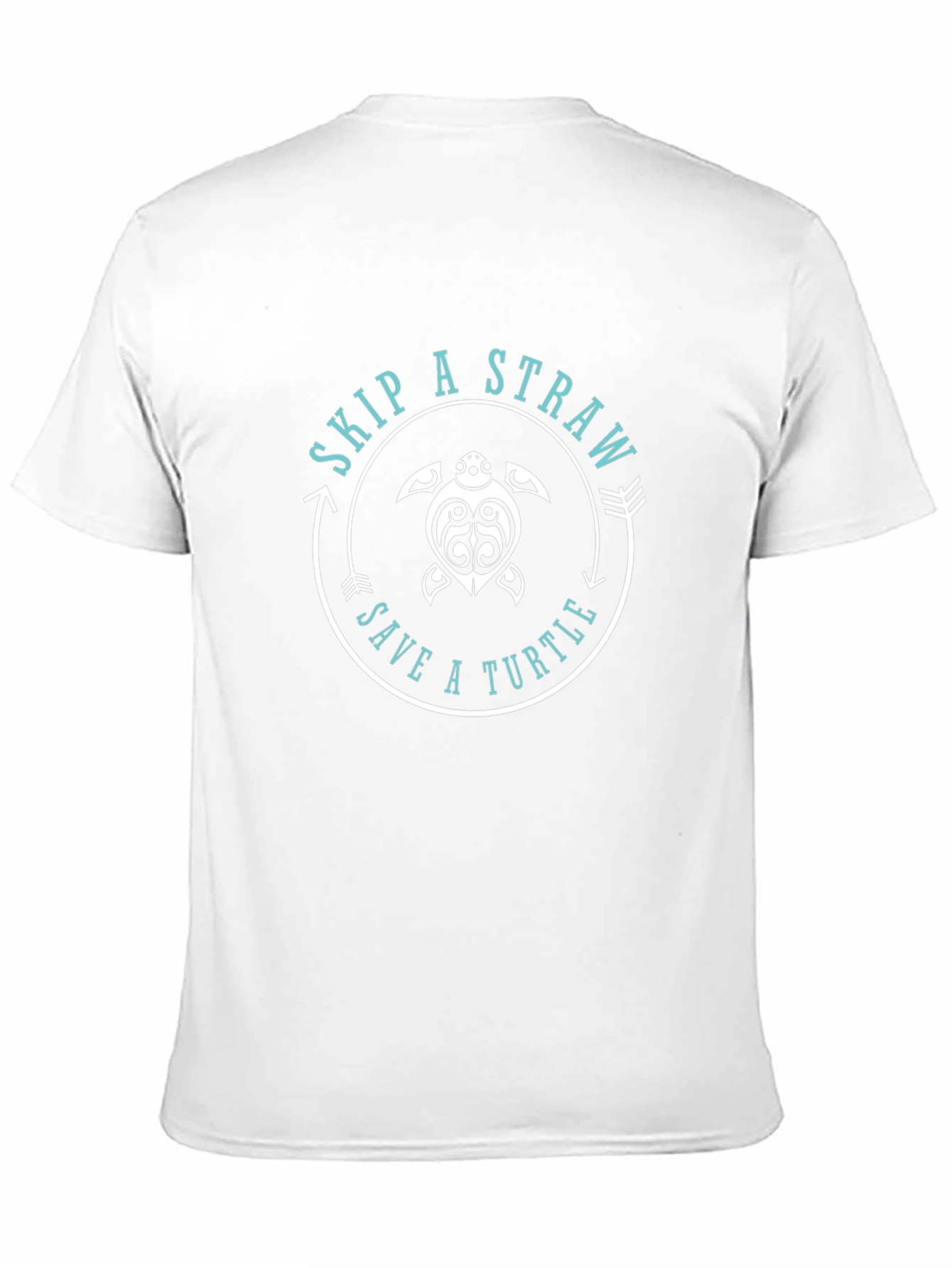 Skip A Straw Save A Turtle Graphic Tee