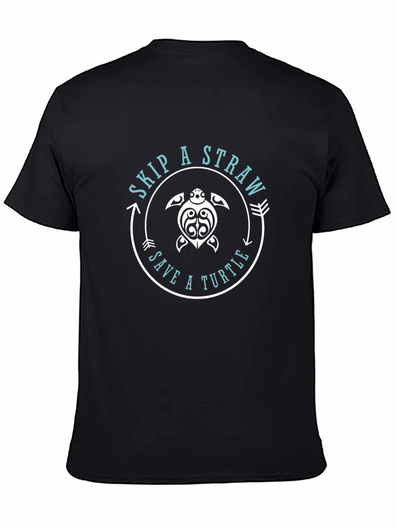 Skip A Straw Save A Turtle Graphic Tee
