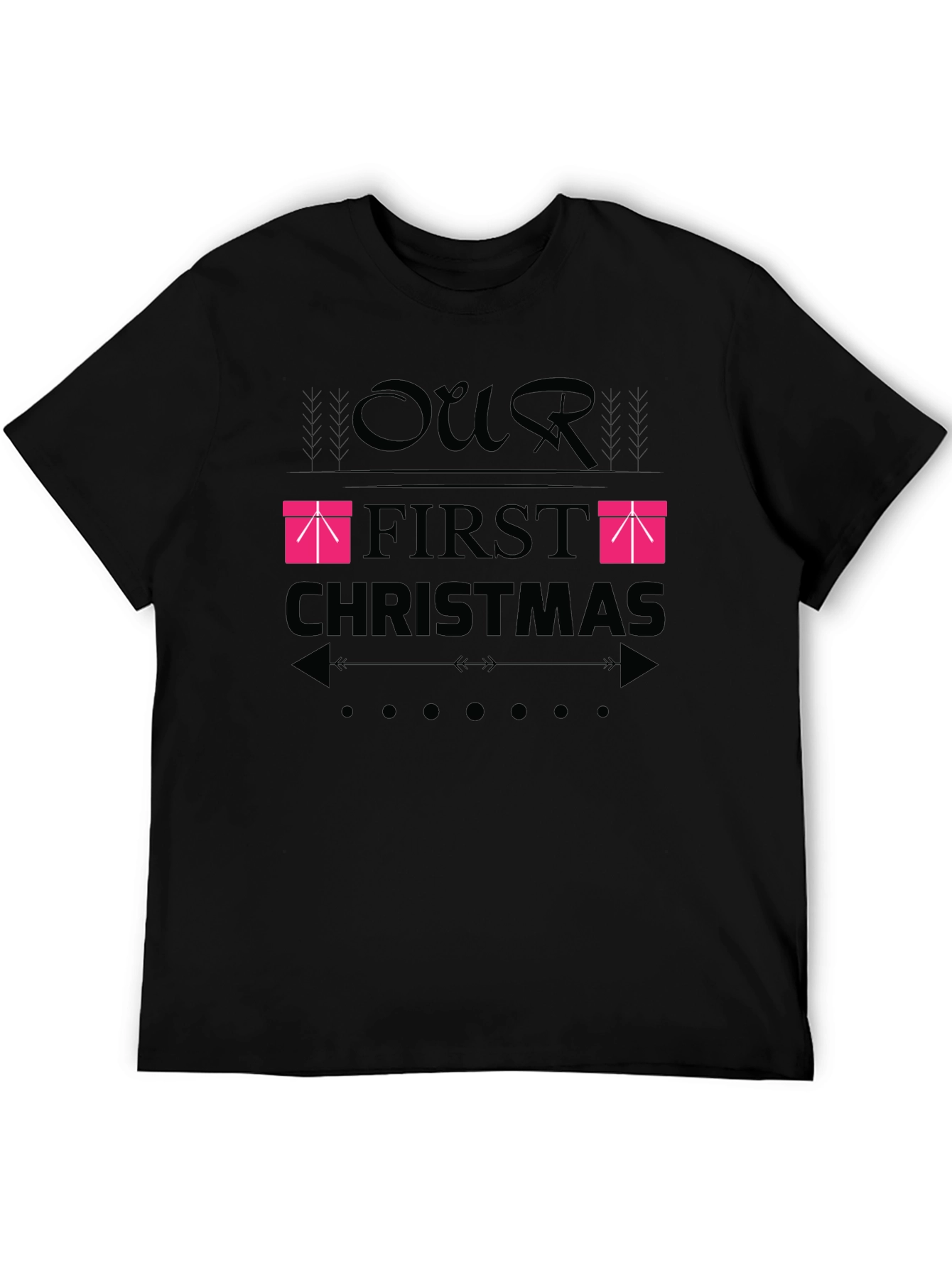 Our First Christmas T-Shirt - Festive Holiday Apparel