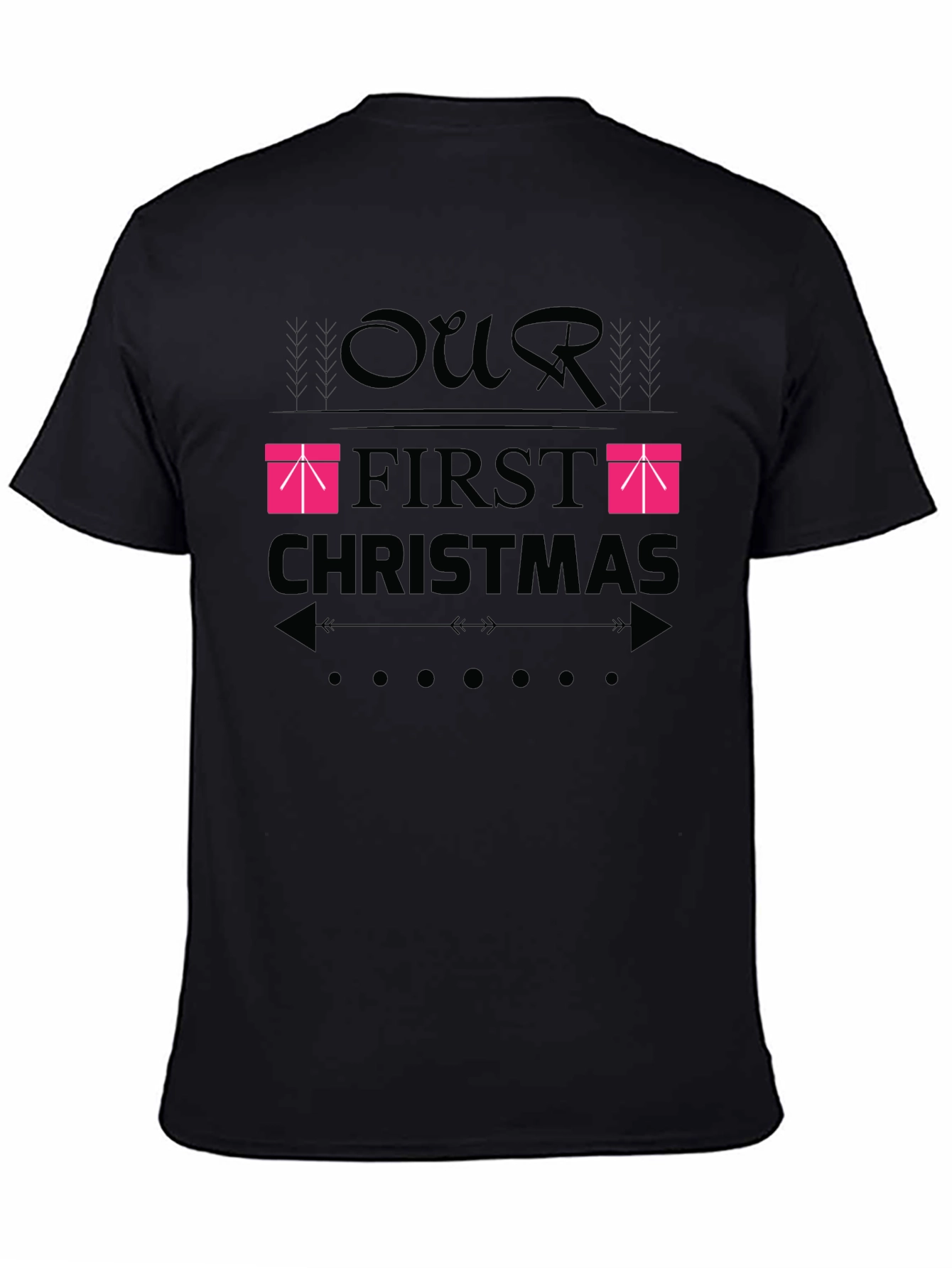 Our First Christmas T-Shirt - Festive Holiday Apparel