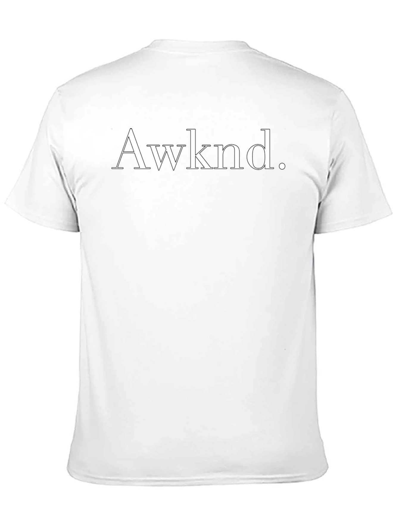 Awknd. Black Graphic Tee - Mens