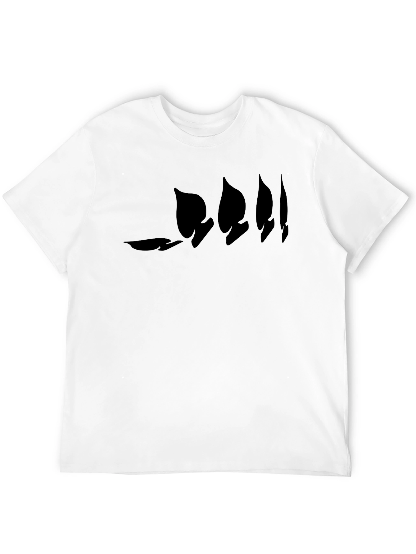 Mens Black Claw Graphic T-Shirt - Casual Style