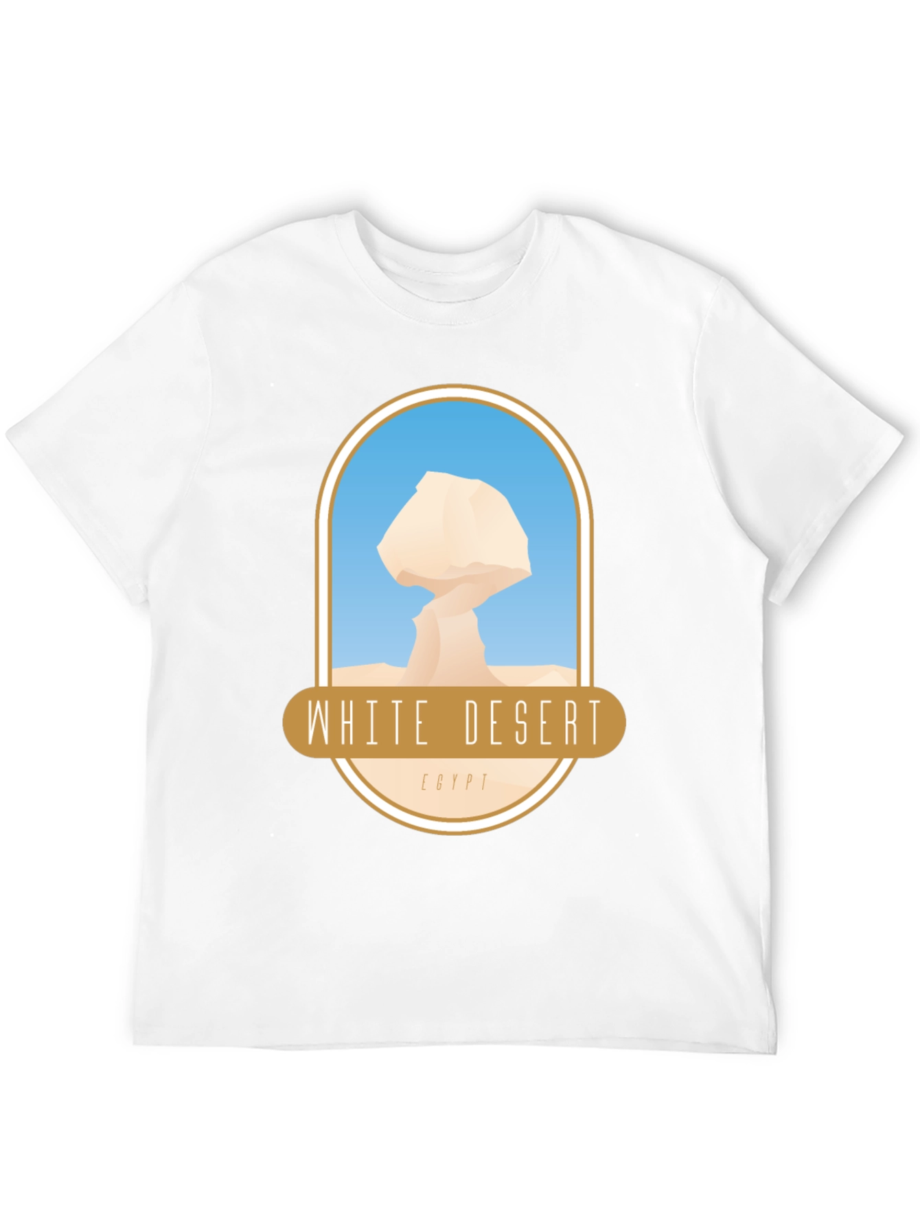 White Desert Egypt T-Shirt