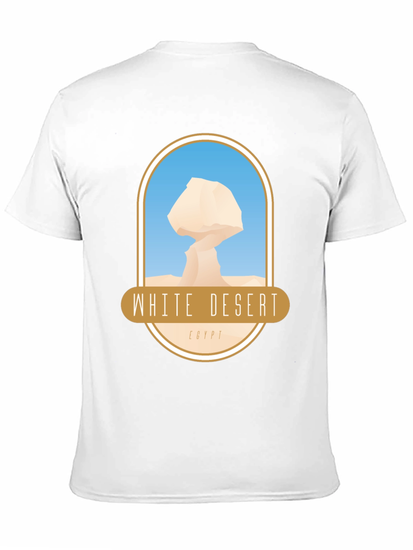 White Desert Egypt T-Shirt