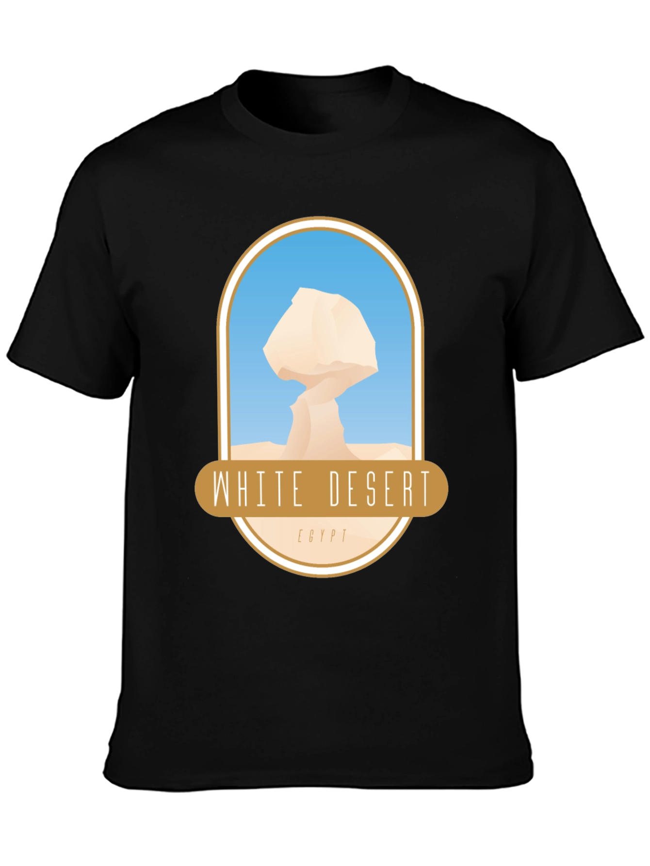 White Desert Egypt T-Shirt