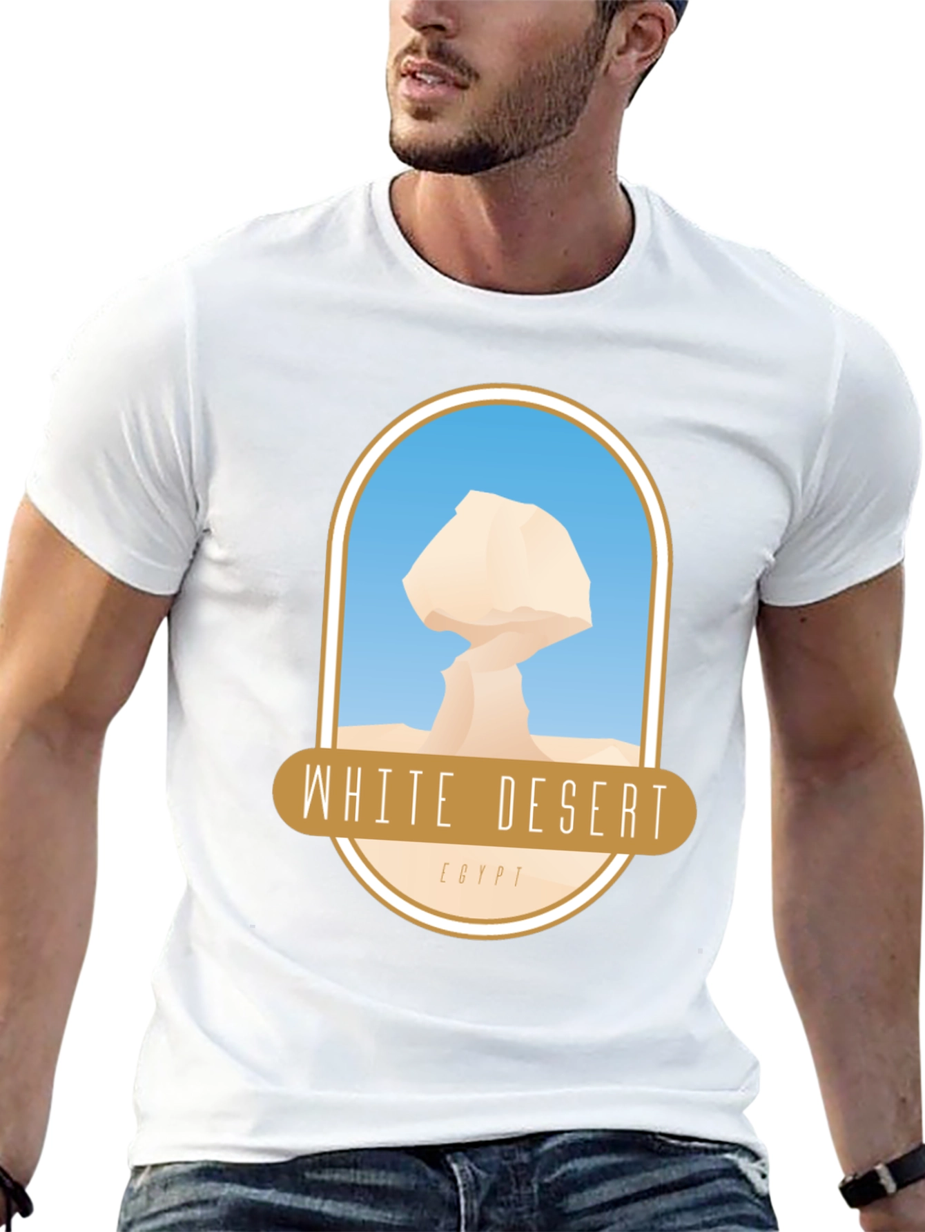 White Desert Egypt T-Shirt