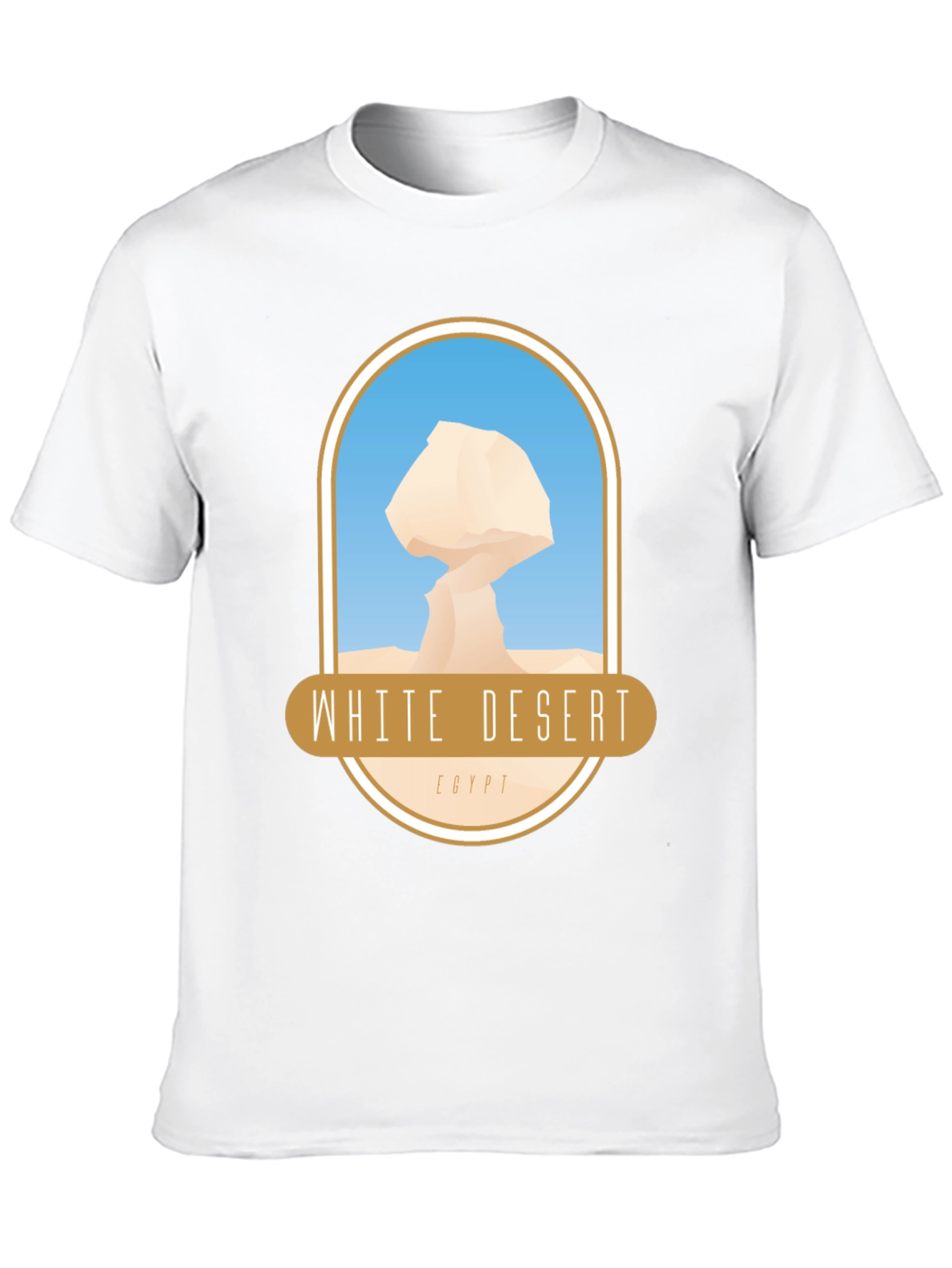 White Desert Egypt T-Shirt