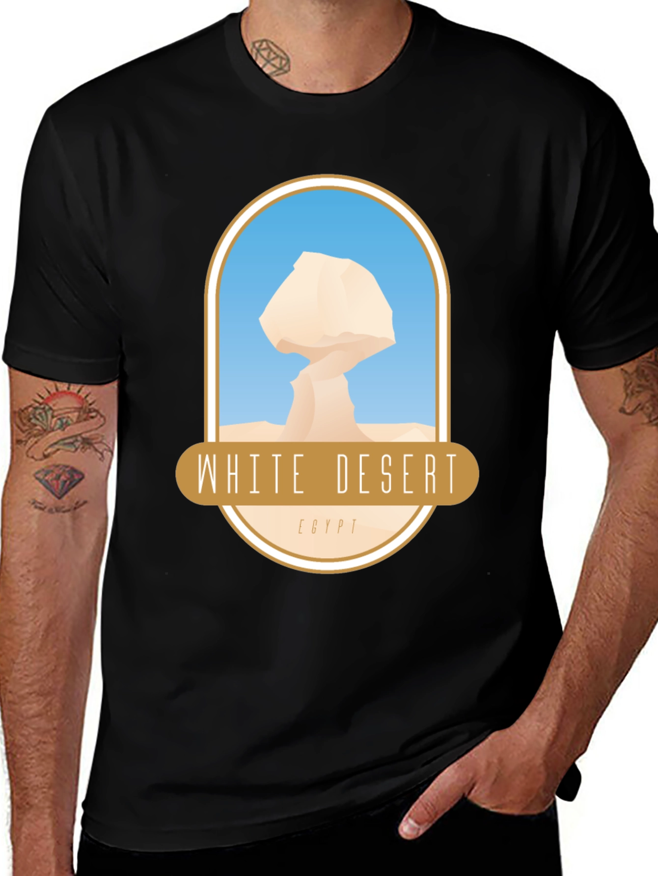 White Desert Egypt T-Shirt