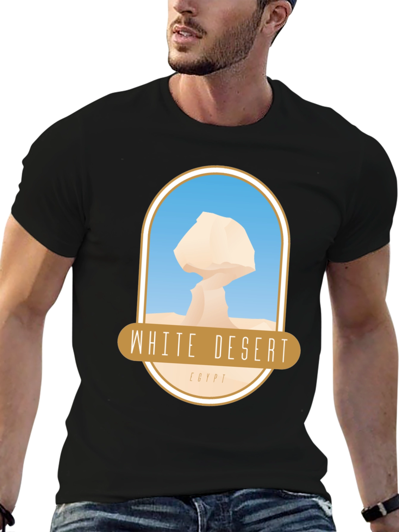 White Desert Egypt T-Shirt