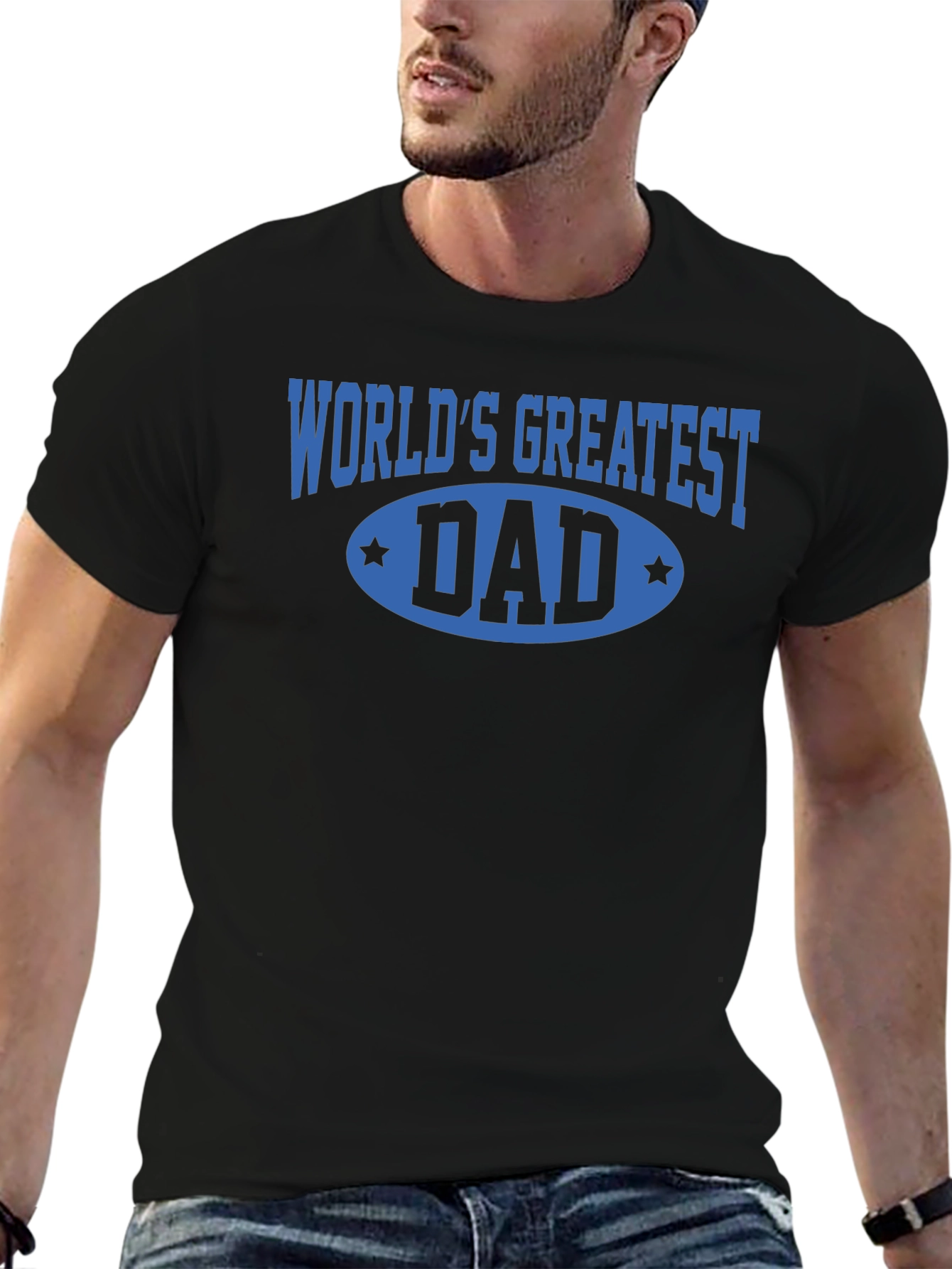 Worlds Greatest Dad Graphic T-Shirt