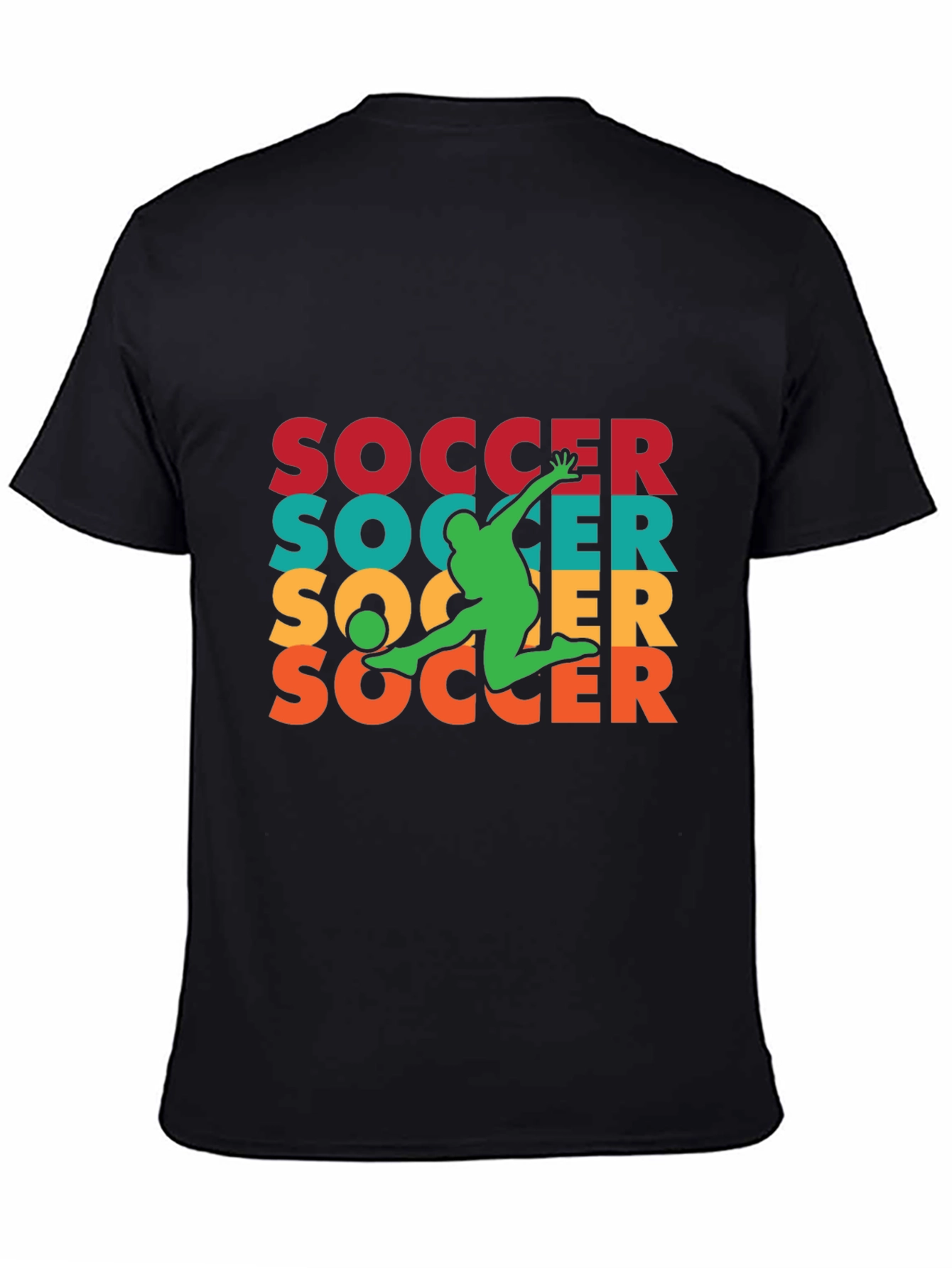 Retro Soccer Player Graphic Tee