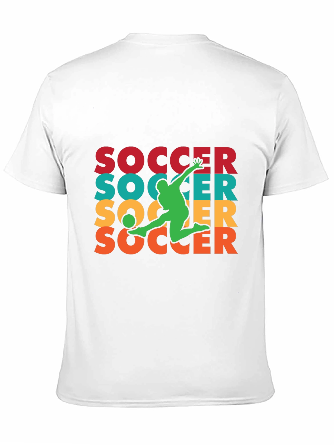 Retro Soccer Player Graphic Tee