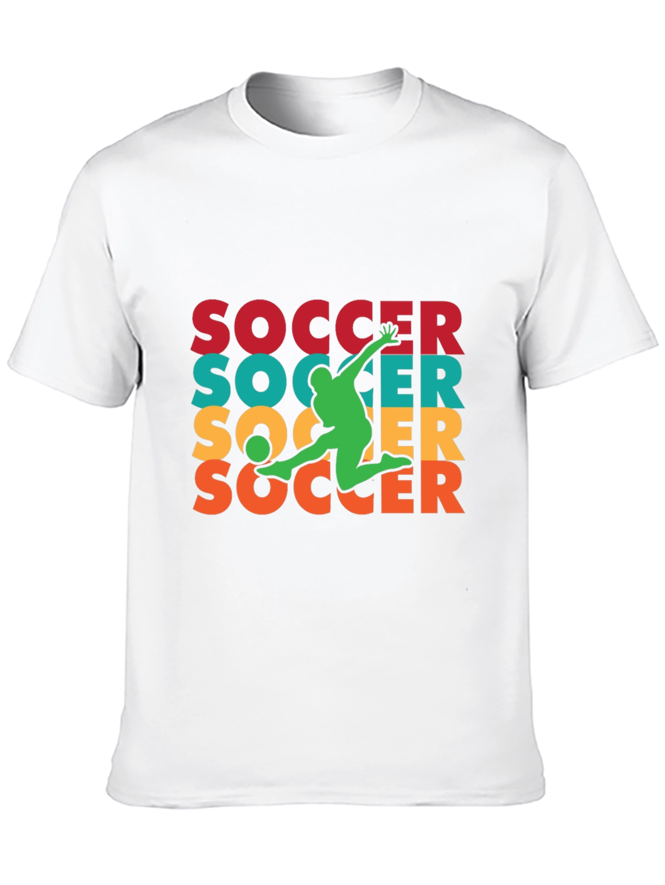 Retro Soccer Player Graphic Tee