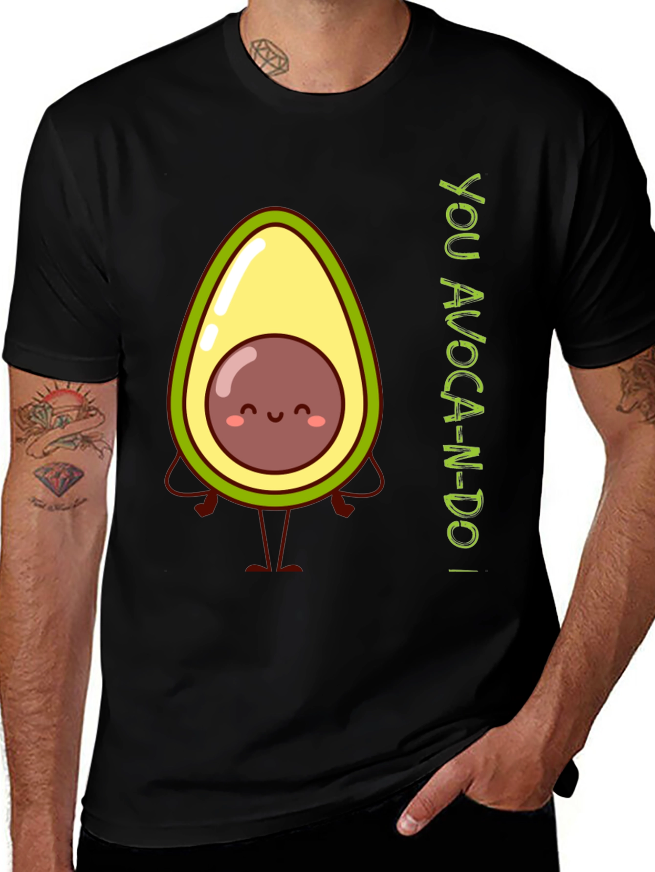 Avocado Pun T-Shirt - You Avoca-n-Do It!