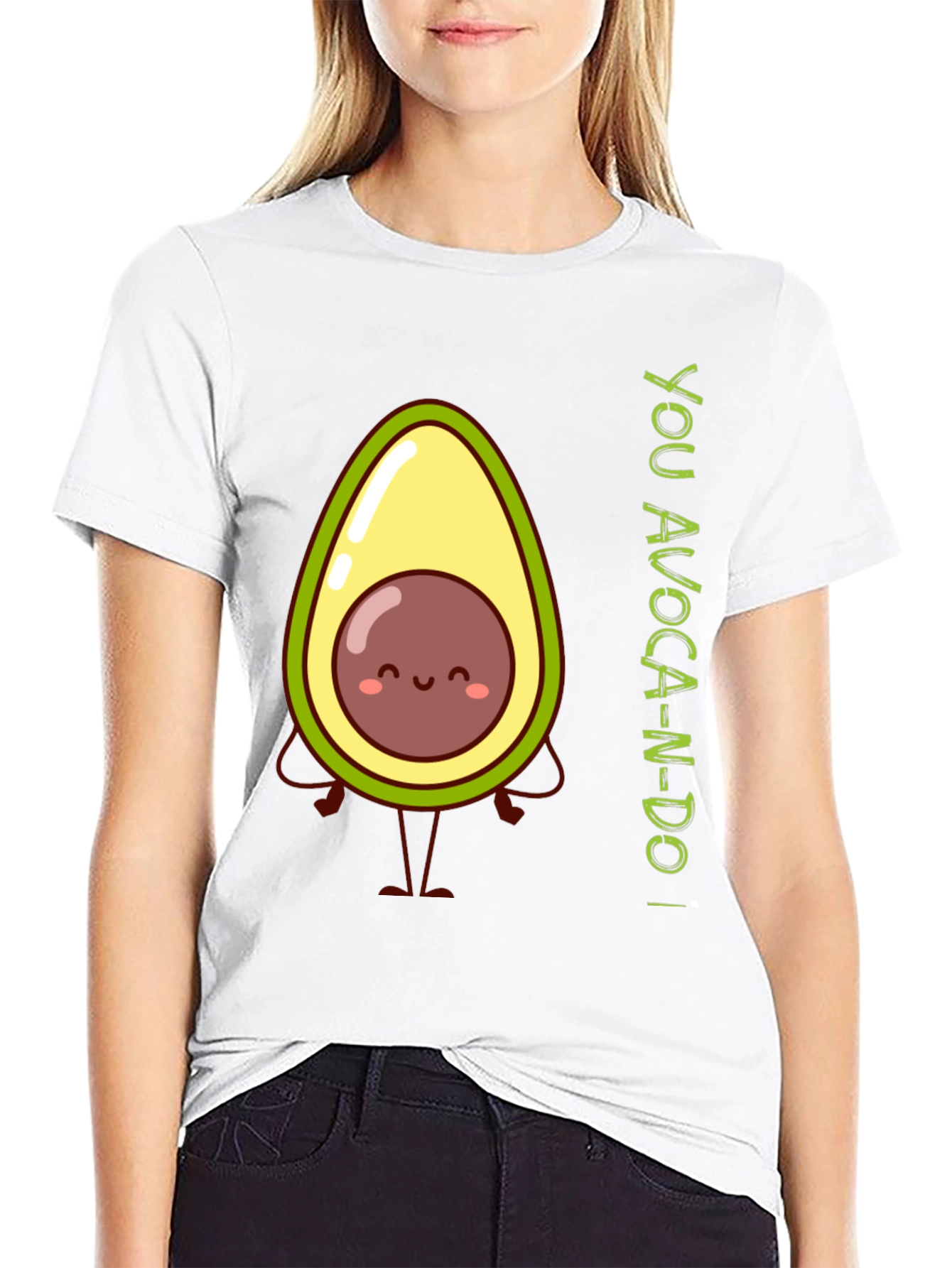 Avocado Pun T-Shirt - You Avoca-n-Do It!