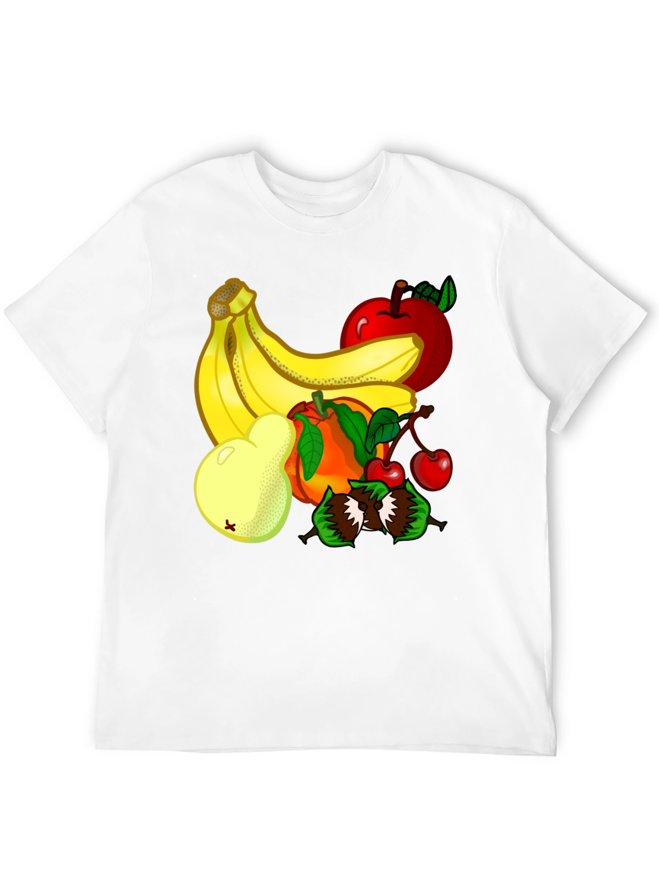 Fruit Design Graphic T-Shirt