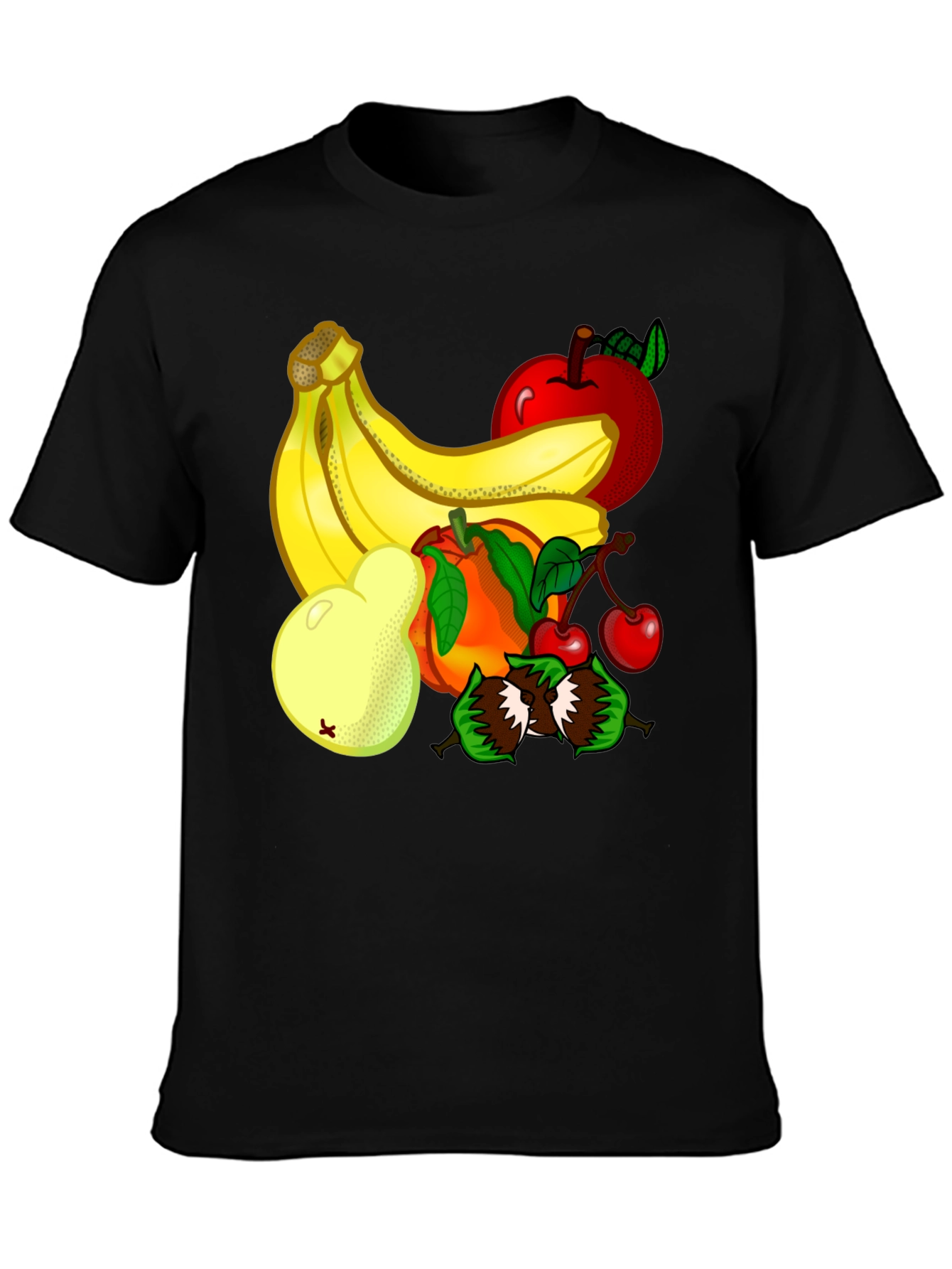 Fruit Design Graphic T-Shirt