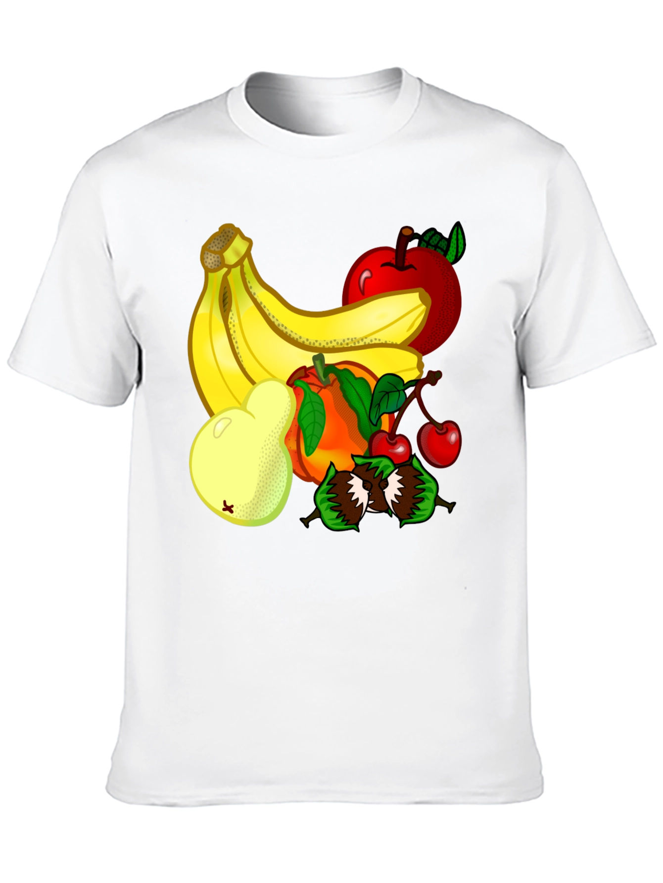 Fruit Design Graphic T-Shirt