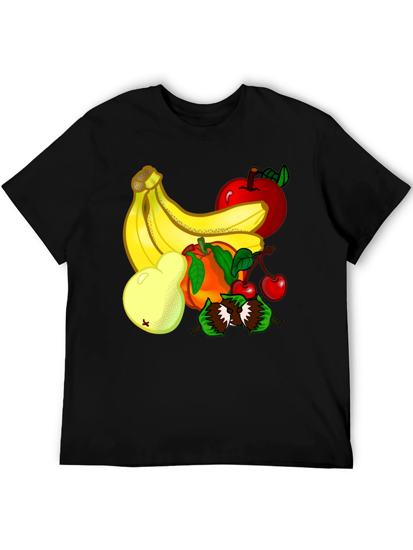 Fruit Design Graphic T-Shirt