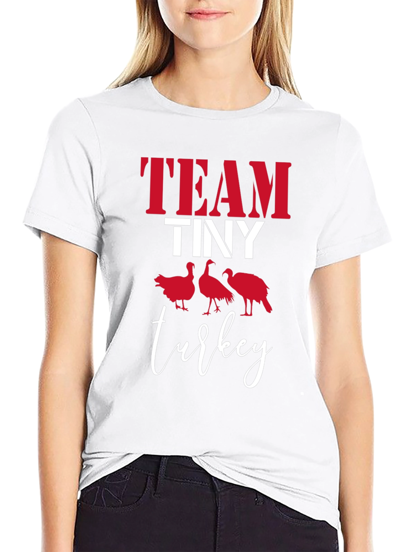 Team Tiny Turkey T-Shirt - Thanksgiving Tee