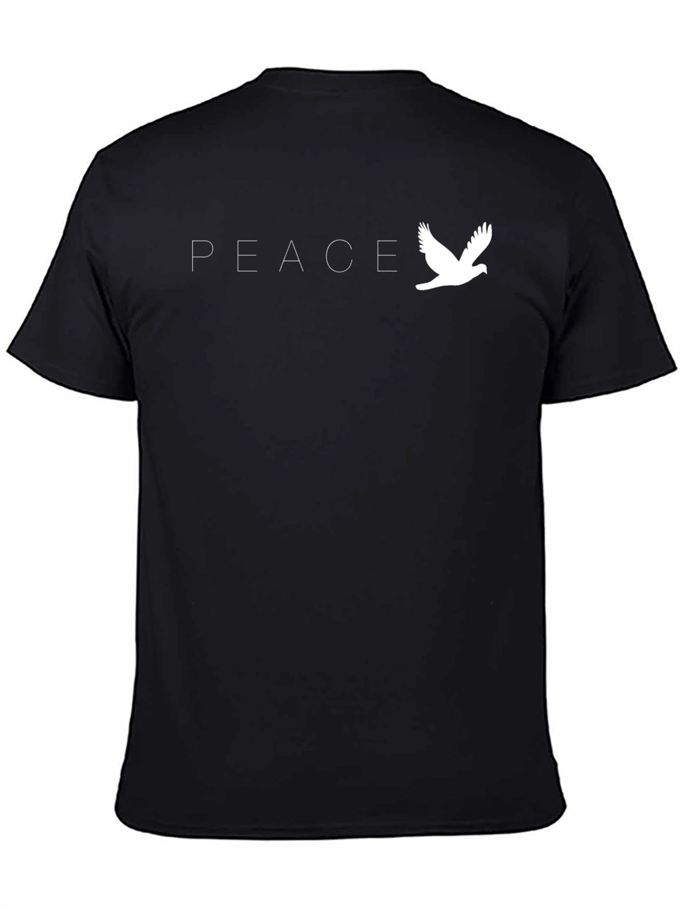 Peace Dove Graphic Tee - Soft Cotton Blend
