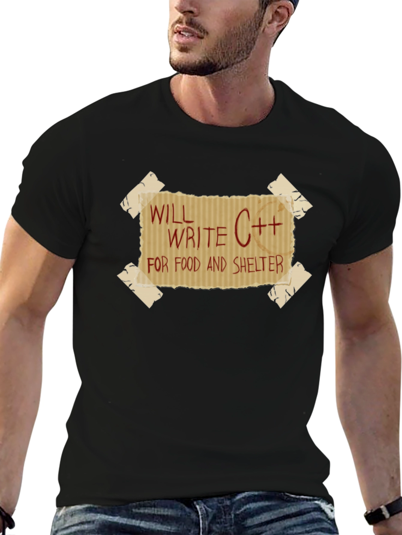 Write C++ for Food and Shelter T-Shirt