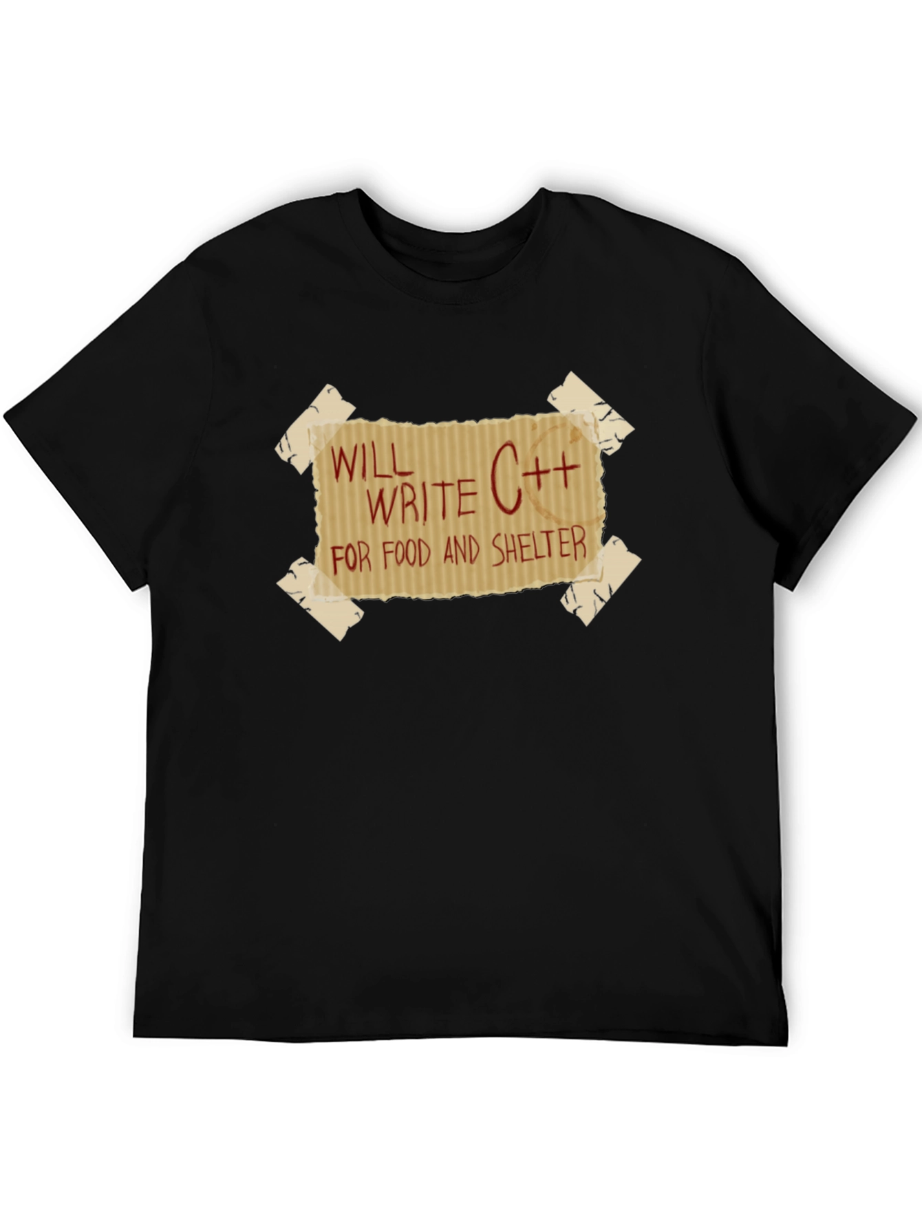 Write C++ for Food and Shelter T-Shirt