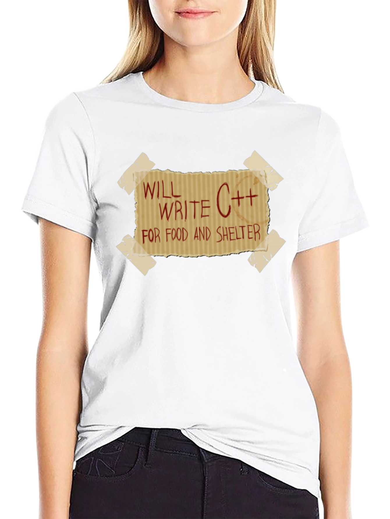 Write C++ for Food and Shelter T-Shirt