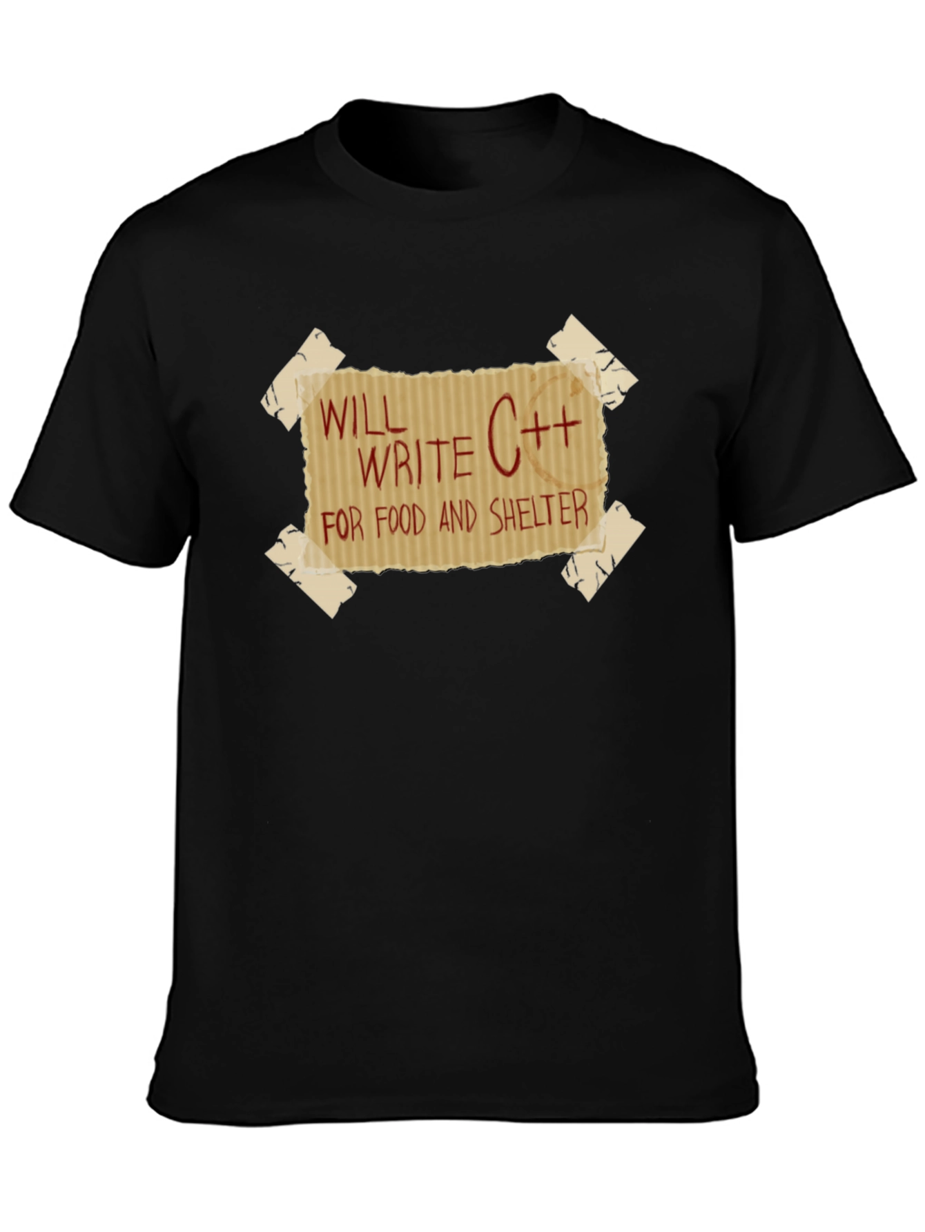Write C++ for Food and Shelter T-Shirt