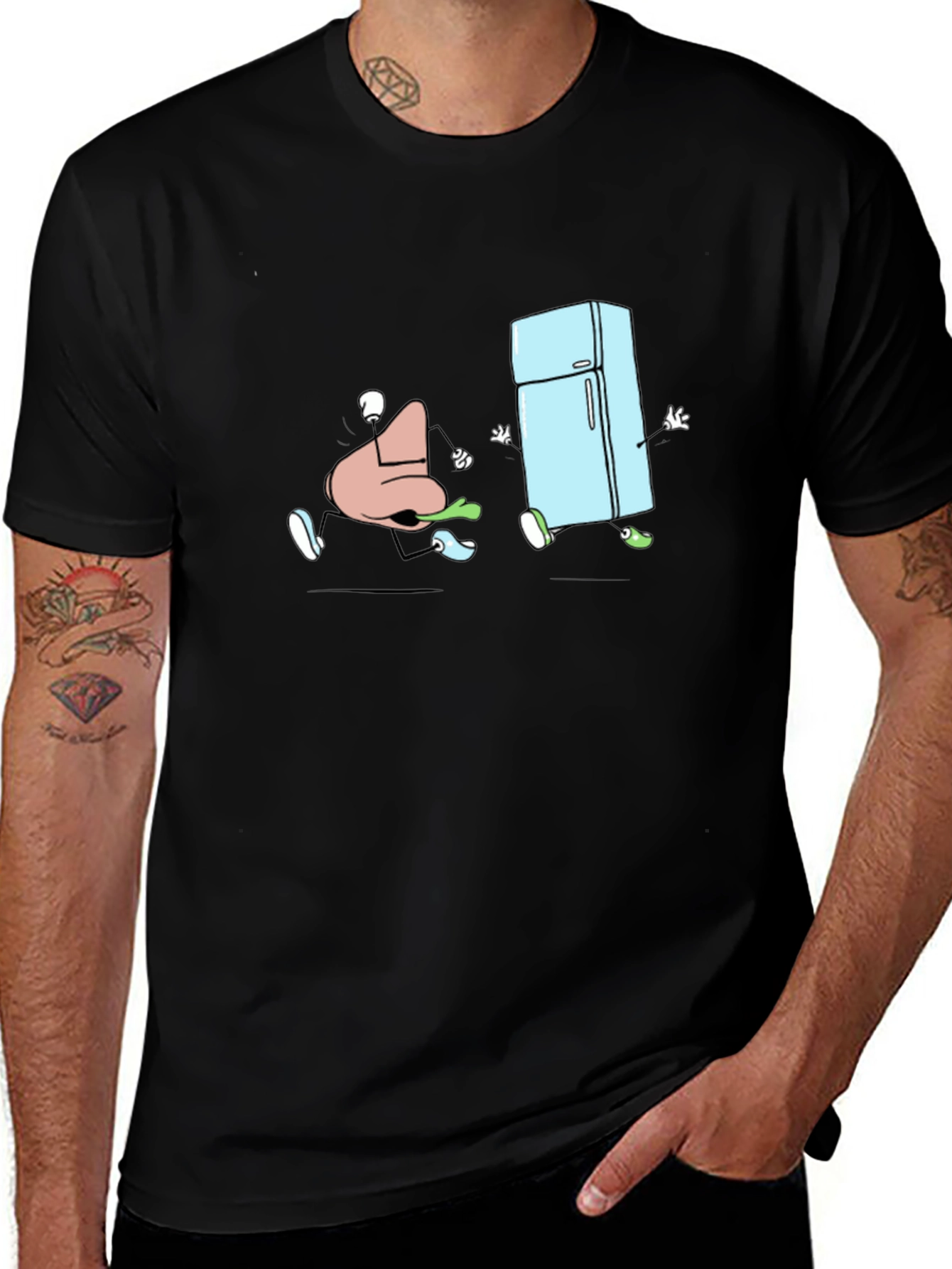 Funny Nose Fridge T-Shirt