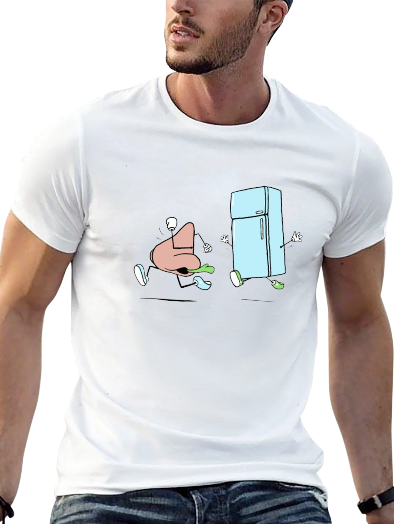 Funny Nose Fridge T-Shirt