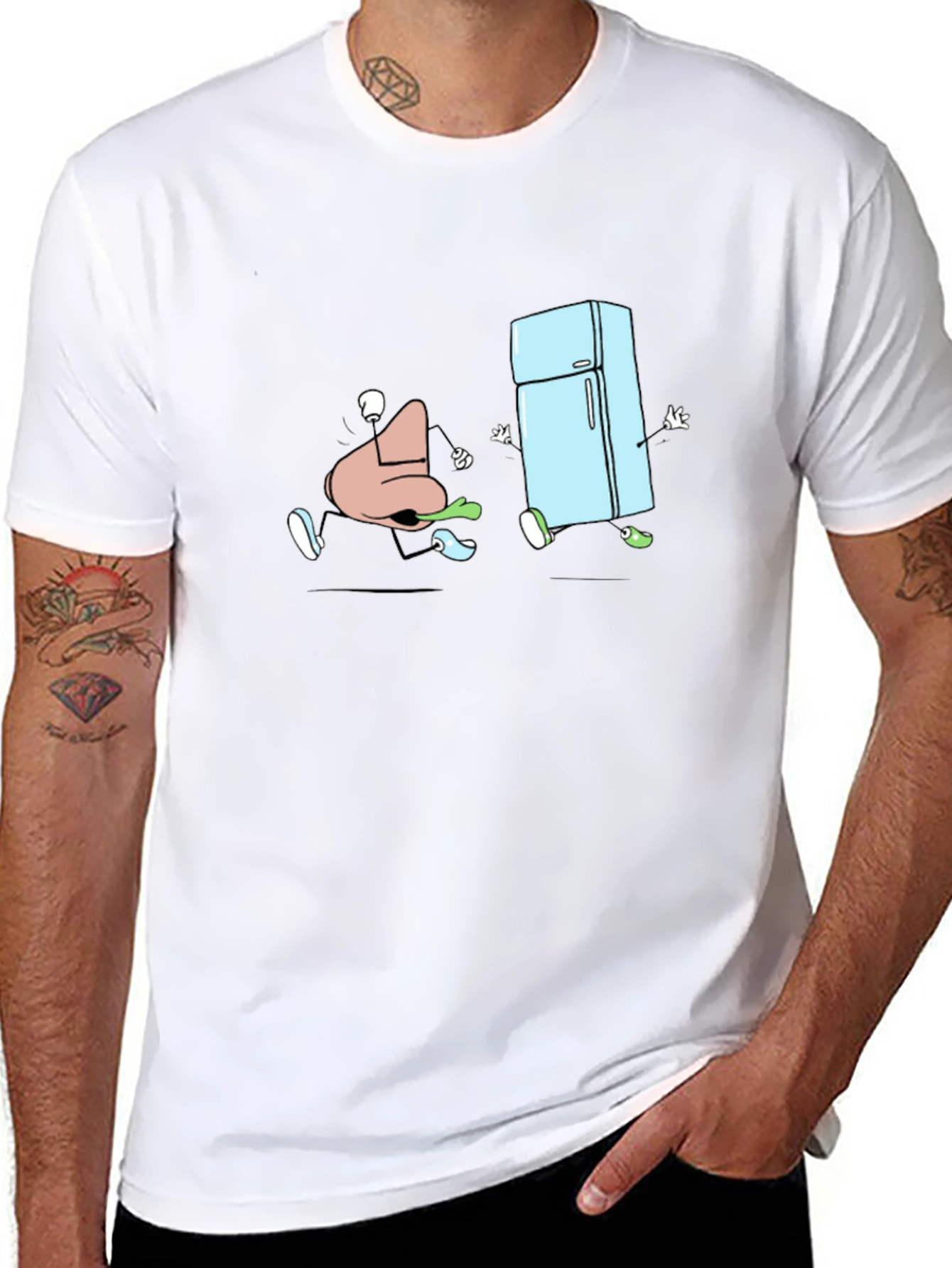 Funny Nose Fridge T-Shirt