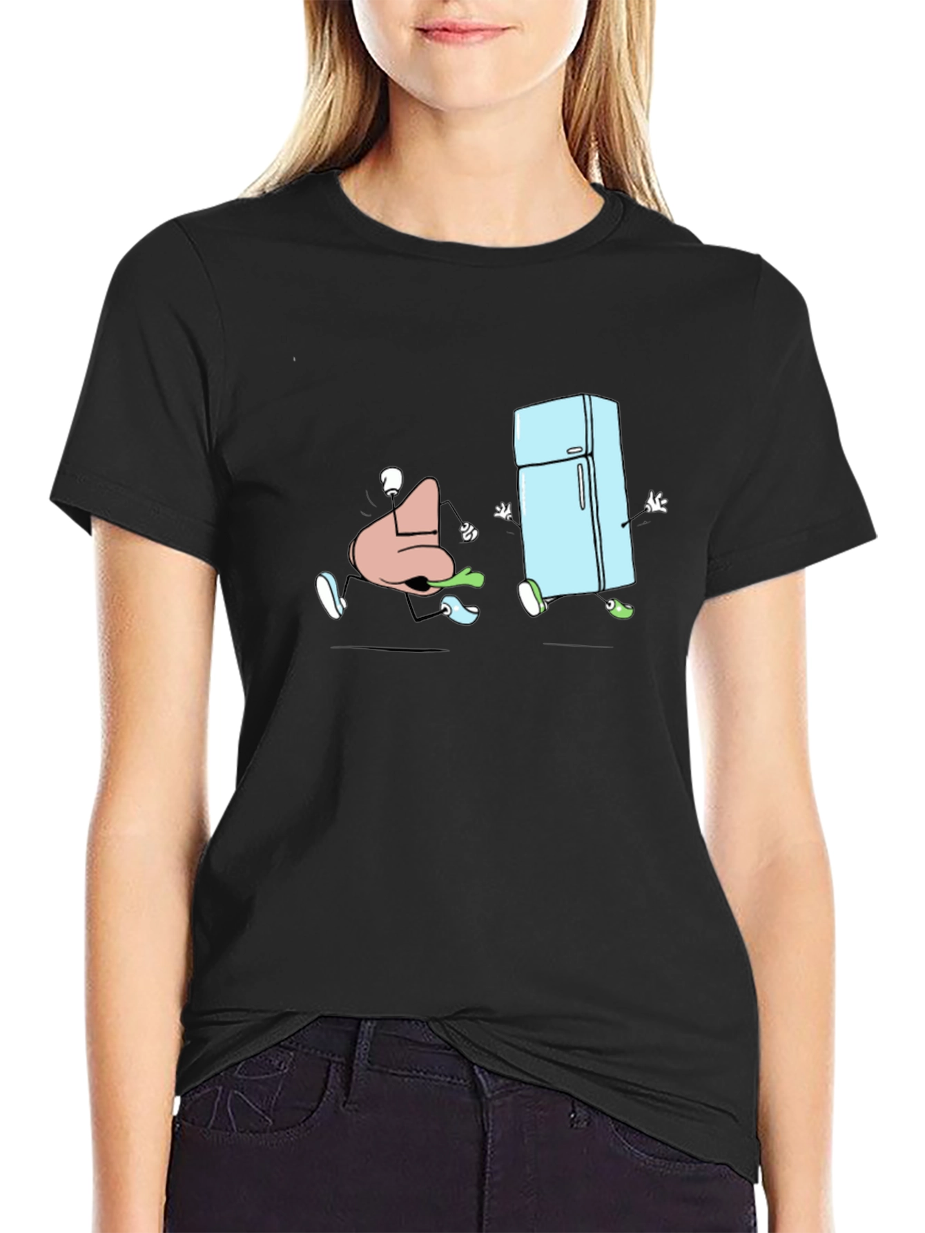 Funny Nose Fridge T-Shirt