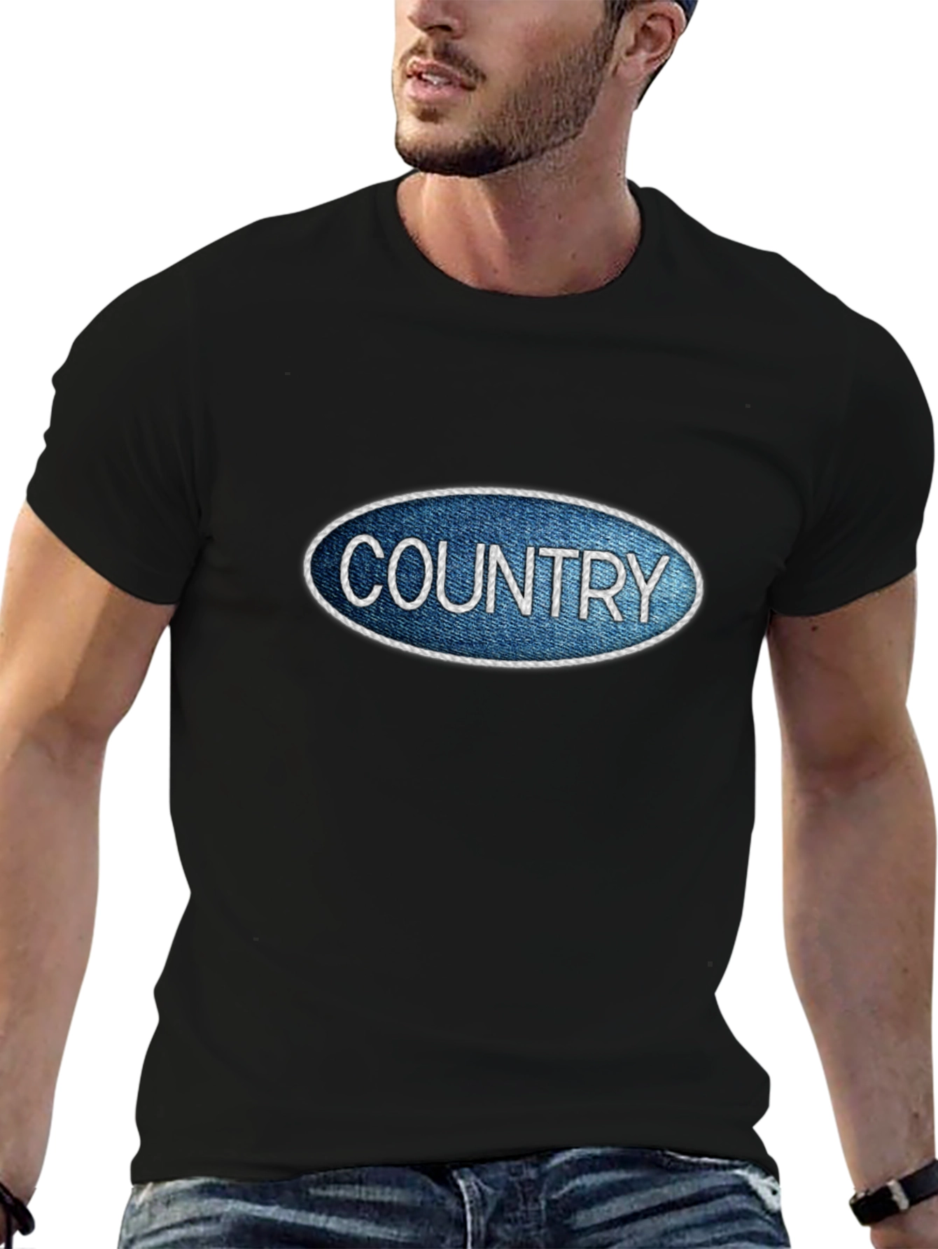 Country Style Graphic T-Shirt - Mens