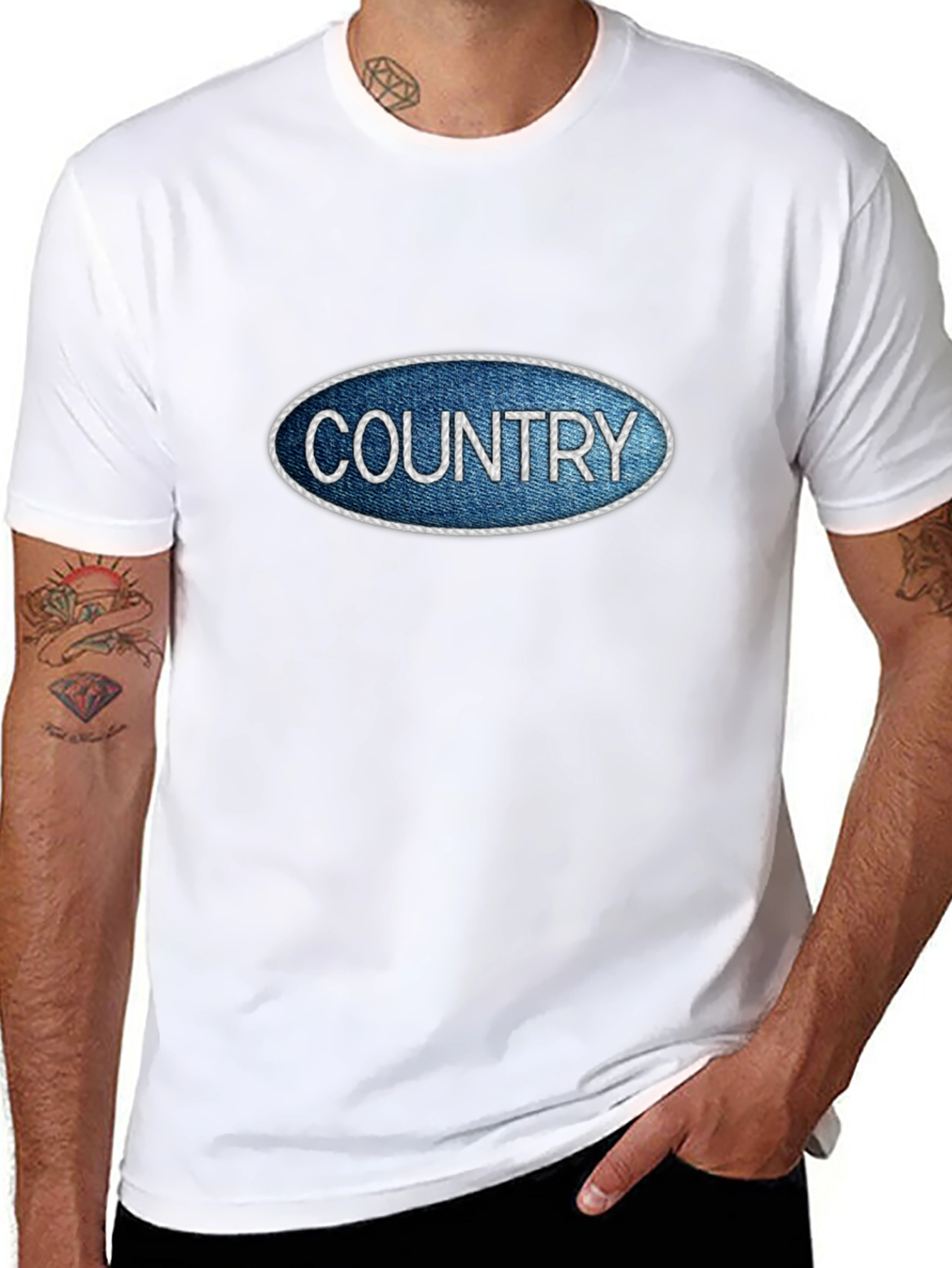 Country Style Graphic T-Shirt - Mens