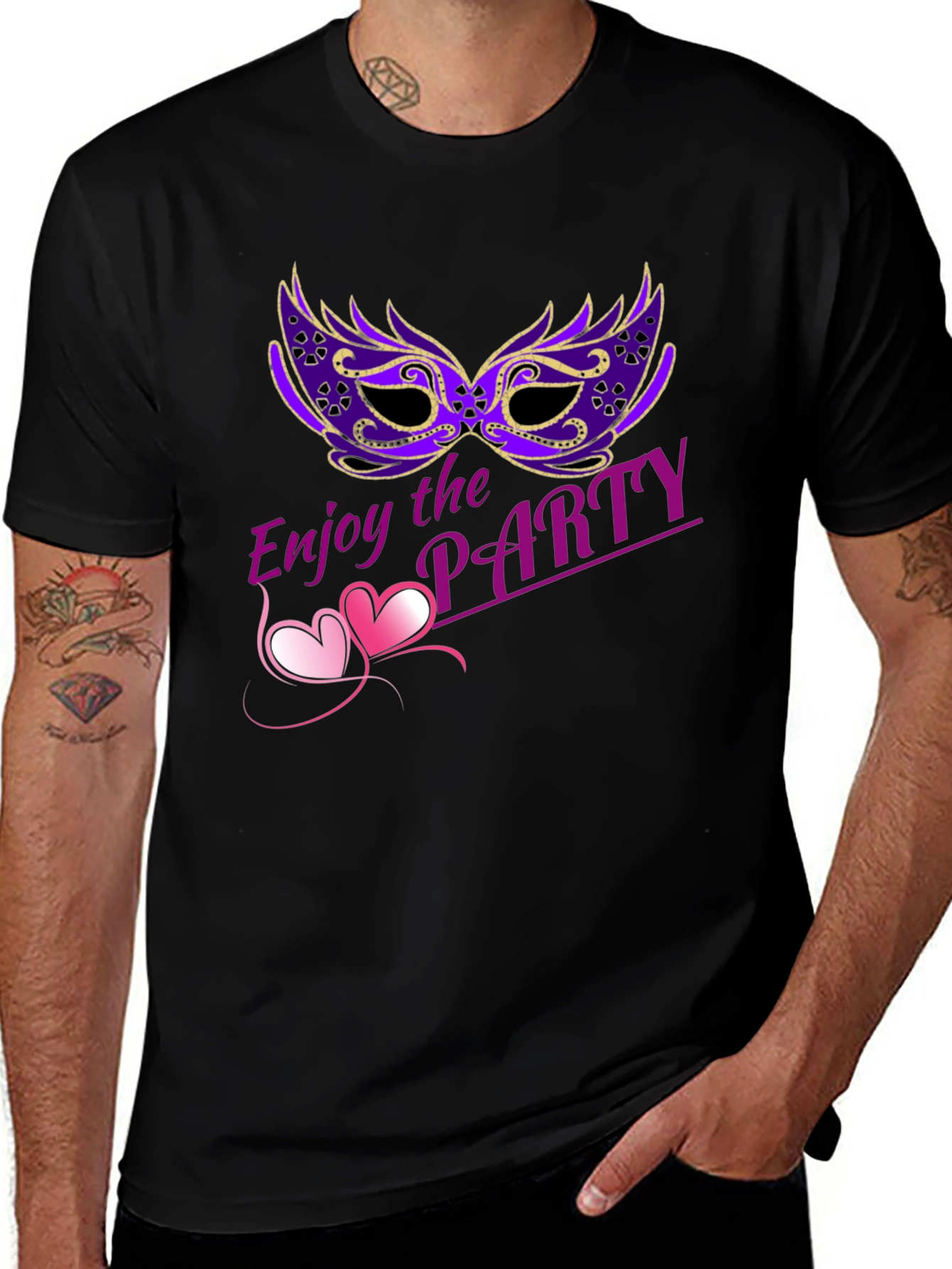 Enjoy The Party Graphic T-Shirt