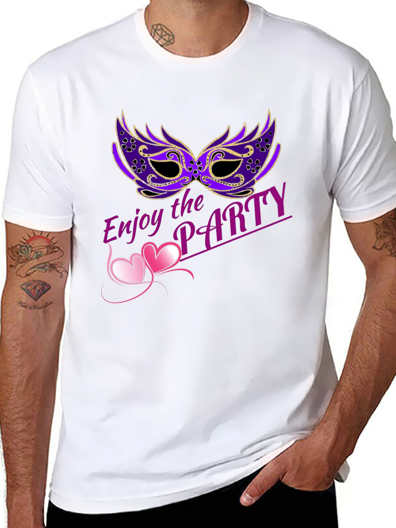 Enjoy The Party Graphic T-Shirt