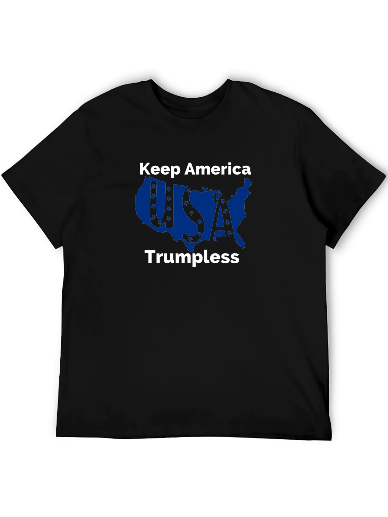 Keep America Trumpless Black Graphic Tee