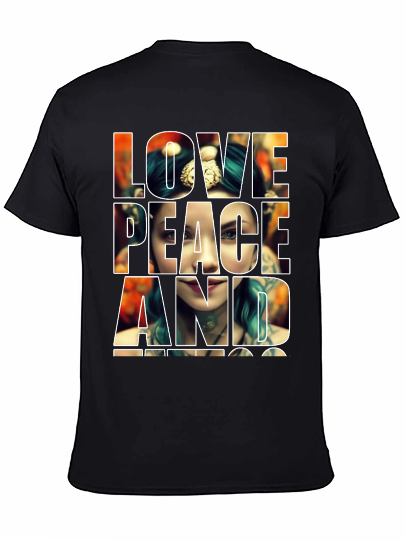 Love Peace Tattoo Tee